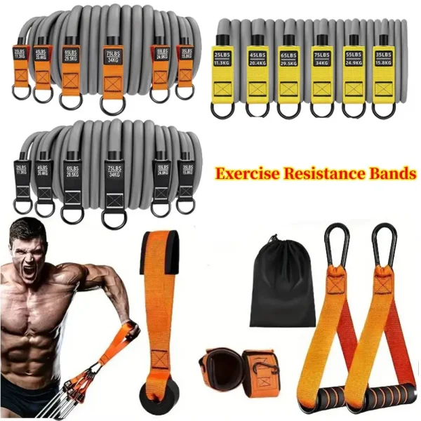 Heavy Duty Resistance Bands Set
